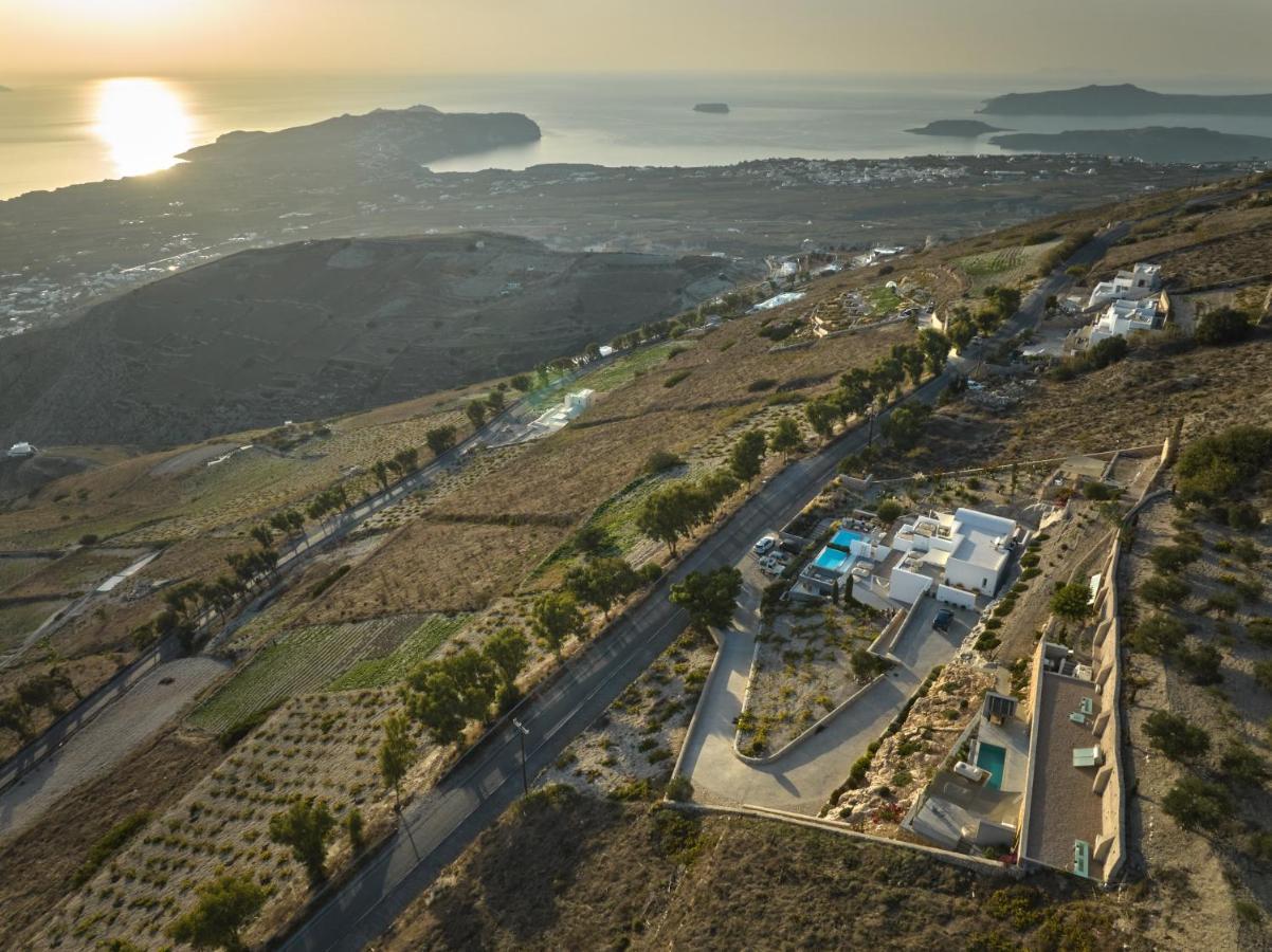 Santorini Heights Daire Pýrgos Dış mekan fotoğraf
