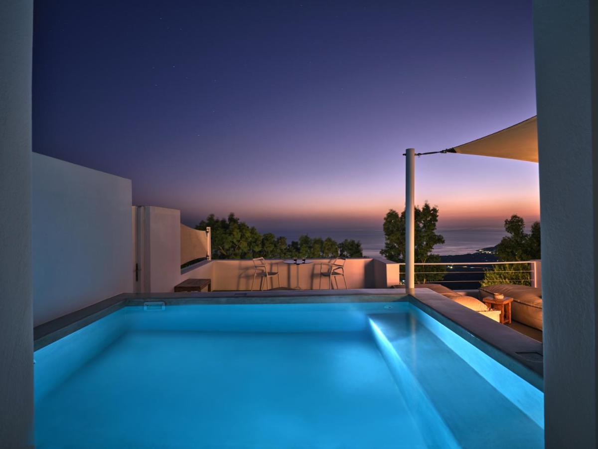 Santorini Heights Daire Pýrgos Dış mekan fotoğraf