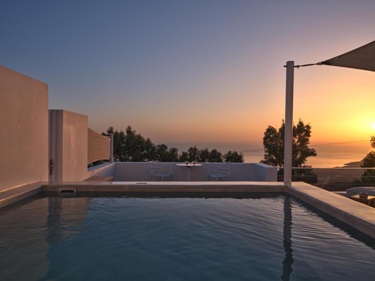Santorini Heights Daire Pýrgos Dış mekan fotoğraf