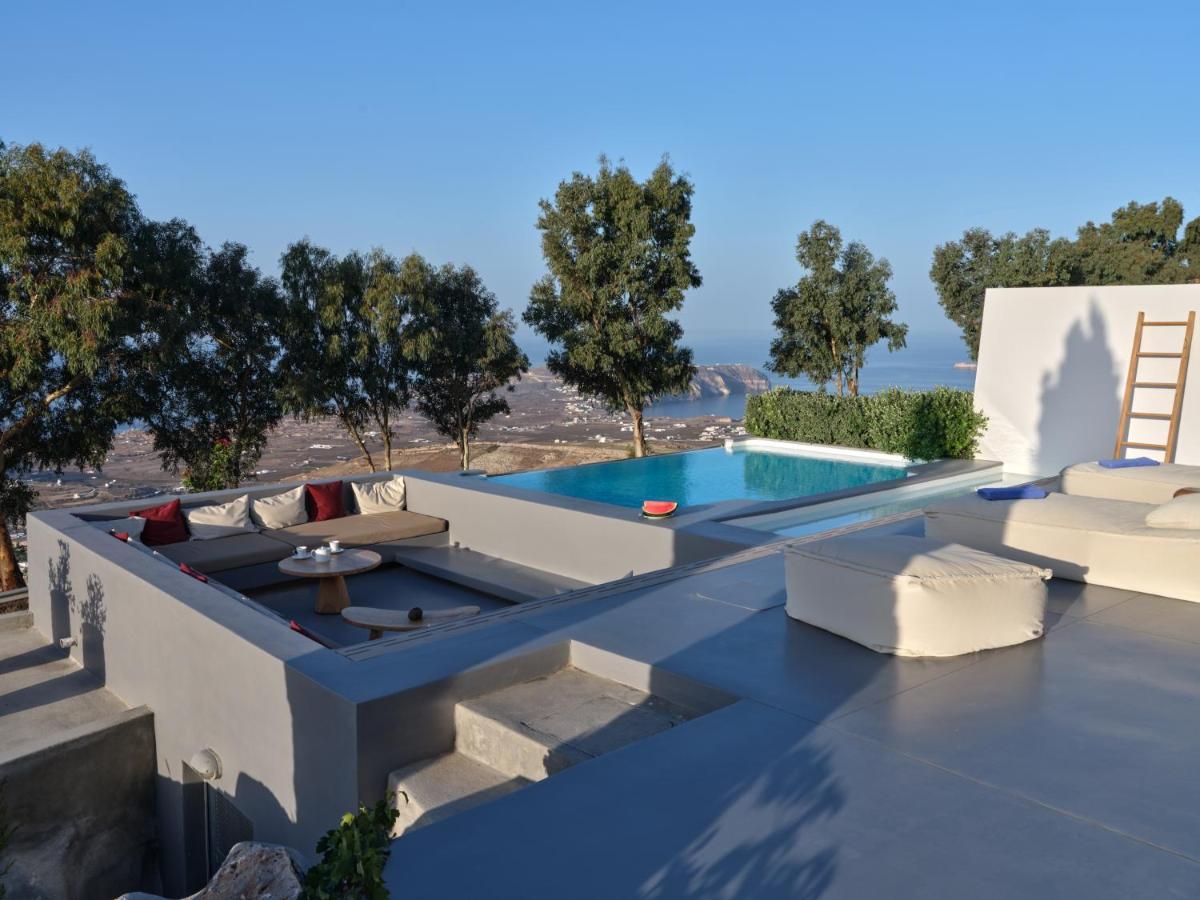 Santorini Heights Daire Pýrgos Dış mekan fotoğraf