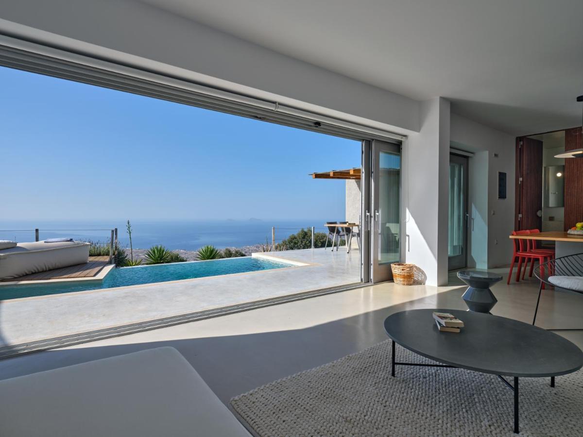 Santorini Heights Daire Pýrgos Dış mekan fotoğraf