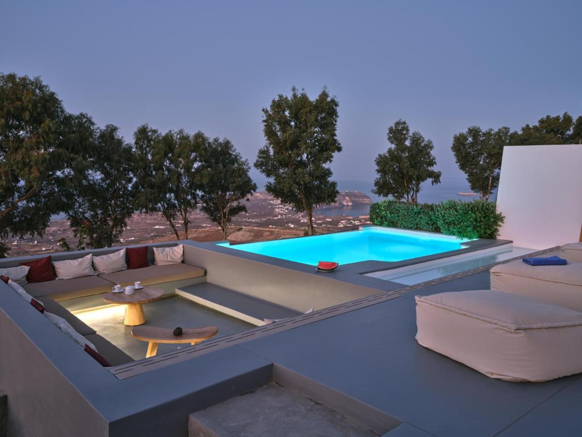 Santorini Heights Daire Pýrgos Dış mekan fotoğraf
