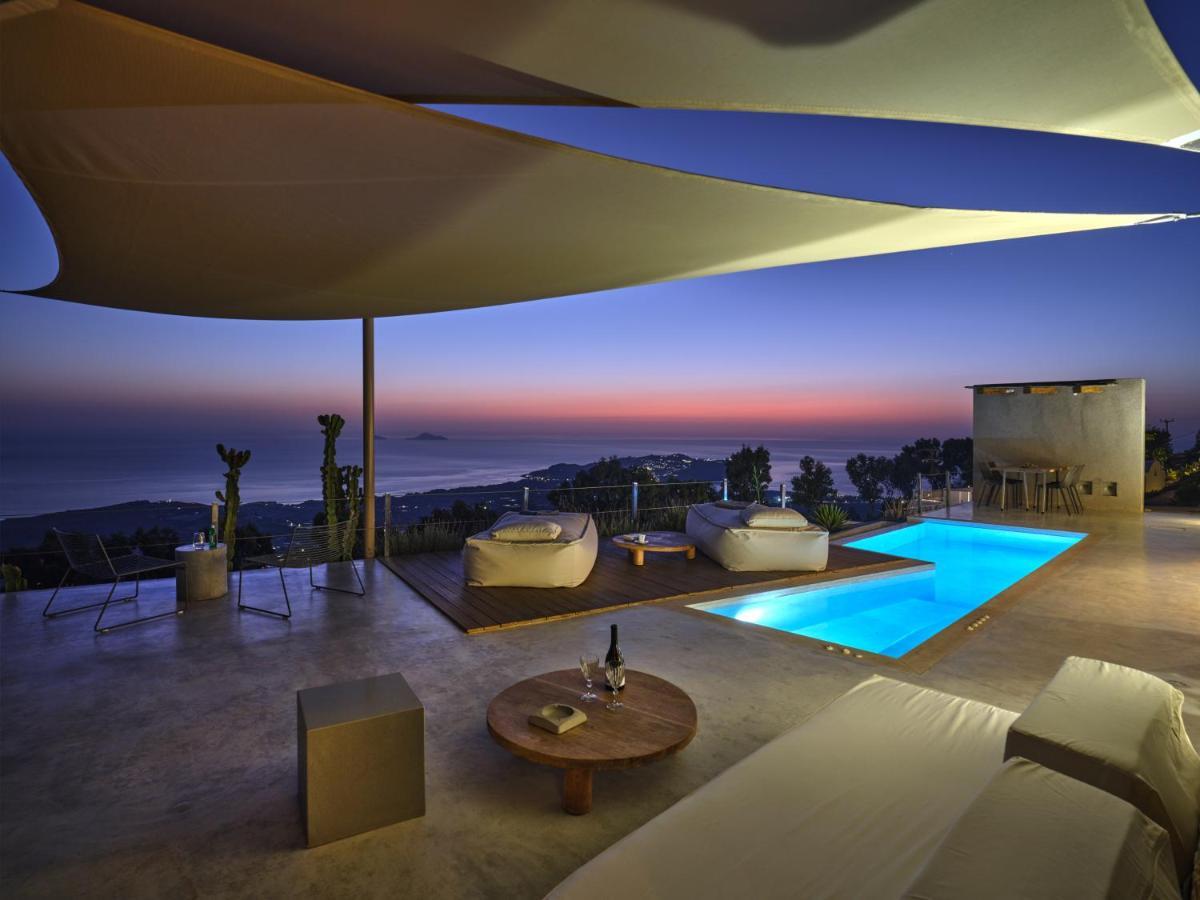 Santorini Heights Daire Pýrgos Dış mekan fotoğraf