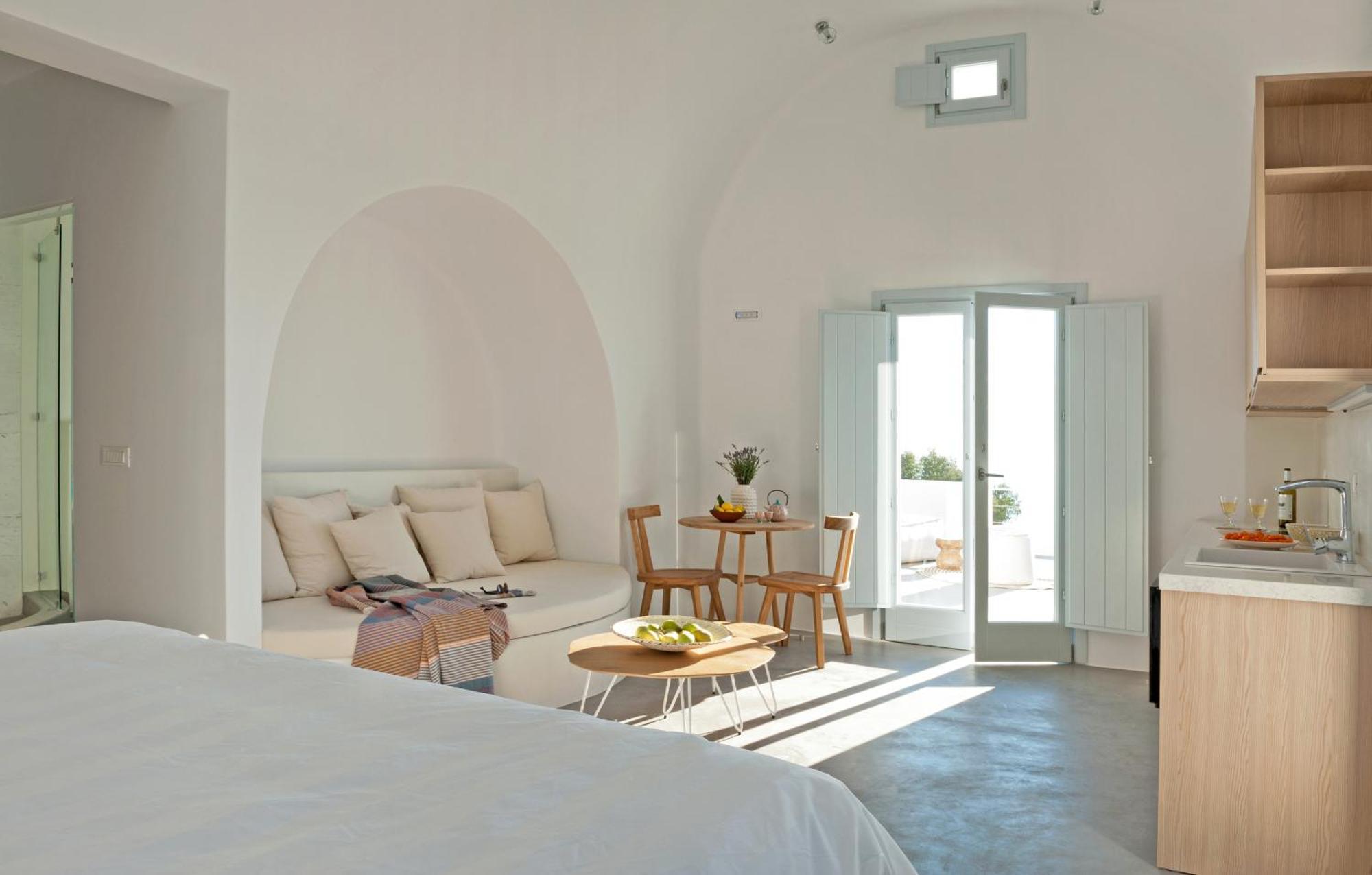 Santorini Heights Daire Pýrgos Dış mekan fotoğraf